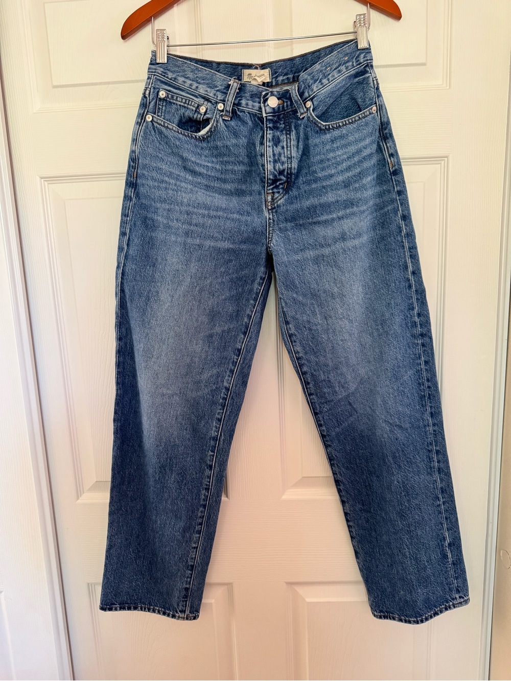 Madewell Low-Slung Straight Jeans Size 26